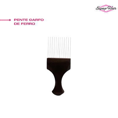 PENTE GARFO DE DENTES DE AÇO