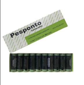 CARTELA DE LINHA PESPONTO - LINHA PARA COSTURAR ENTRELACE