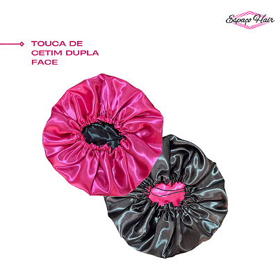 TOUCA DE CETIM DUPLA FACE