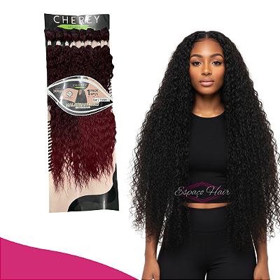 CABELO CACHEADO MALAYSIAN CURLY - FIBRA ORGANICA - 300G - 75CM