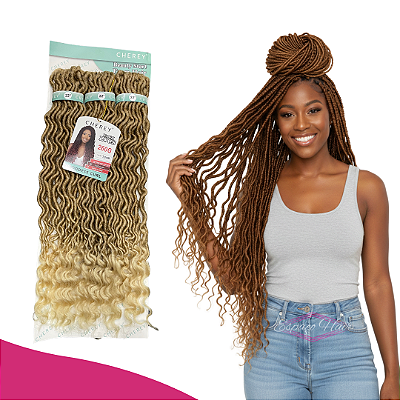 GODDES CURL - DRED SINTÉTICO COM CACHOS NA PONTA - CHEREY - 260G