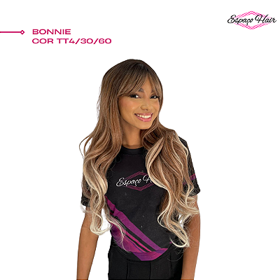 PERUCA WIG BONNIE COR TT4/30/60 - COM FRANJA - FASHION LINE