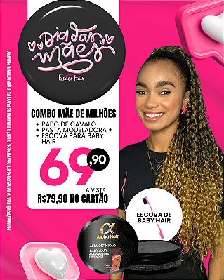 RABO DE CAVALO FOGOSA - FASHION CLASSIC - BIO ORGANICO