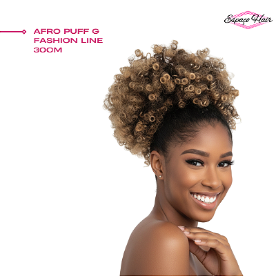 AFRO PUFF G - FASHION LINE - ORGANICO