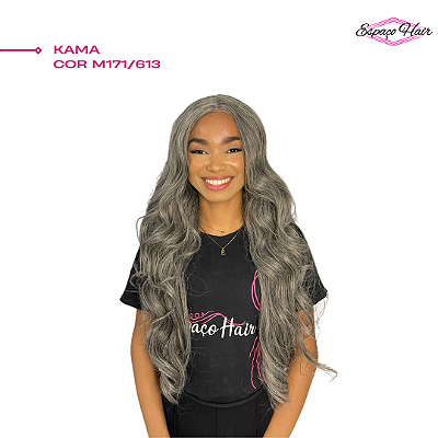 PERUCA WIG KAMA COR M171/613- LISA ONDULADA - ORGANICA - FASHION LINE