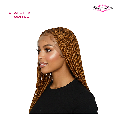 LACE DE TRANÇA - WIG ARETHA COR 30 - FASHION LINE - ORGANICO PREMIUM