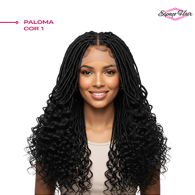 LACE PALOMA COR 1 - Goddess Braids- DREDS COM CACHOS - FASHION LINE