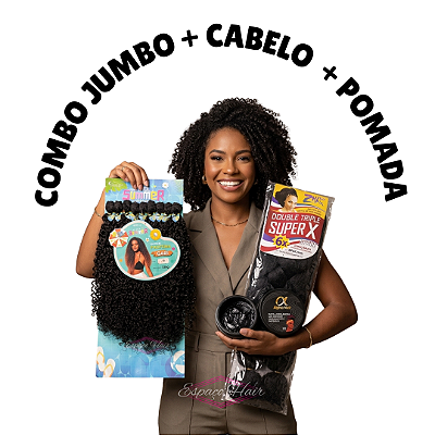COMBO JUMBO + CABELO + POMADA 150G