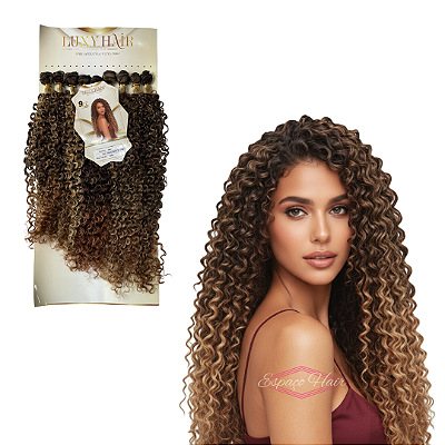 CABELO CACHEADO DIVA - FIBRA DE QUERATINA - LUXY HAIR