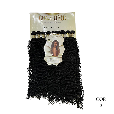 CABELO CACHEADO DIVA - FIBRA DE QUERATINA - LUXY HAIR