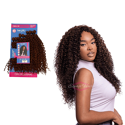 Cabelo Fibra de Colágeno Marrenta – CACHEADO - Be You (Cachos 3B Médios)