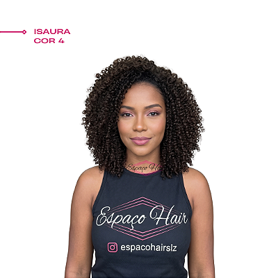 WIG ISAURA COR 4 -EASY WIG - 35CM - 195G