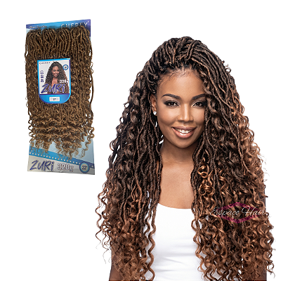 CABELO ZURI - DREDS COM CACHOS - CHEREY - CROCHET