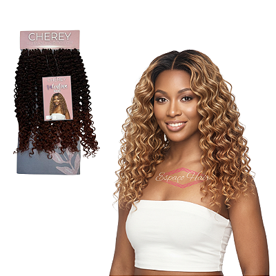 CABELO CACHEADO VALENTINA - HUMAN HAIR TOUCH - CROCHET - CHEREY