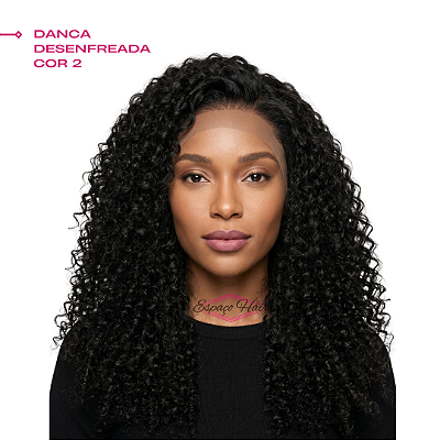 WIG DANCA DESESFREADA COR 2 - MODERN GIRL - TOQUE MACIO - SUPER VOLUMOSA