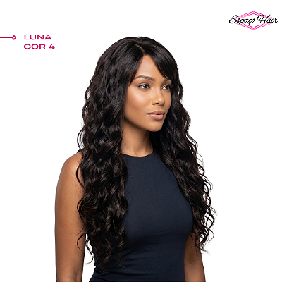 WIG LUNA COR 4 - COM FRANJA - LISA ONDULADA - REFWWL0007