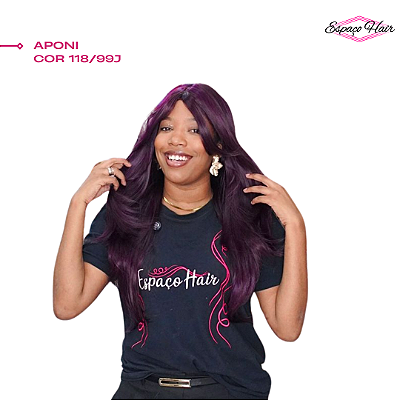 WIG APONI COR 118/99J - LISA COM FRANJA - ORGANICO PREMIUM - ROYAL QUEEN
