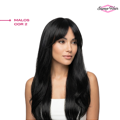 WIG MALOS COR 2 - COM FRANJA - ORGANICO PREMIUM - ROYAL QUEEN