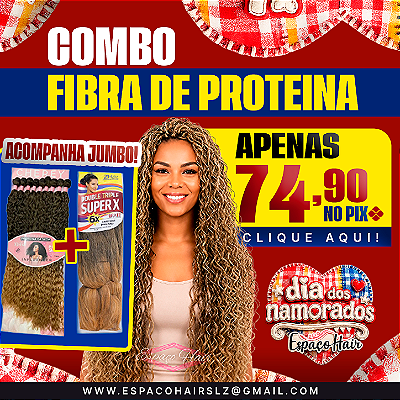 COMBO CABELO INFLUENCER + JUMBO SUPER X