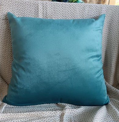 Capa almofada veludo liso ( 45x45 ) Tiffany