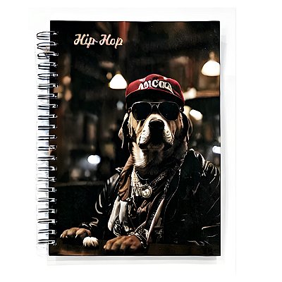 Caderno Universitario 10 materias 200 folhas Dog