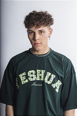 OVERSIZED YESHUA KING GREEN UNISSEX