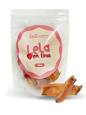 Orelha suína em tiras - Alecrim Pet