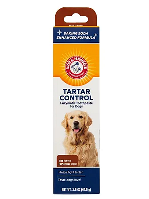 Pasta de Dentes Tartar Control sabor carne Arm & Hemmer