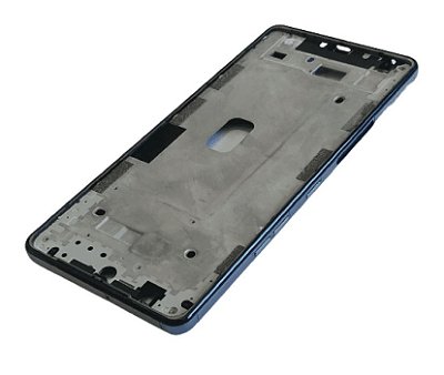 Chassi Aro Interno Gabinete Celular LG K71 Q730 Cinza