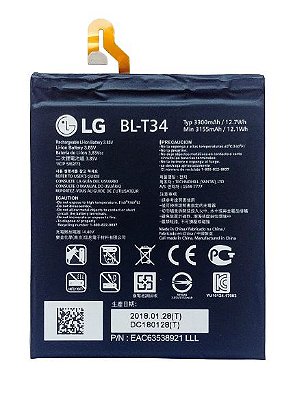 Bateria BL-T34 LG V35 Lm v350eaw
