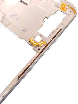 Carcaça Aro Lateral C/ Flex E botões Samsung Galaxy A70 Sm705m