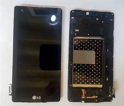 Frontal Lcd Touch + Flex Power +  Tampa Traseira LG K200 X Style Original