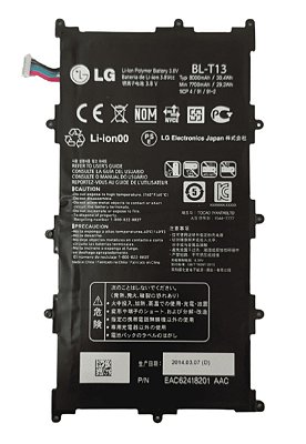 Bateria BL-T13 Tablet G Pad V700 8000mah Original