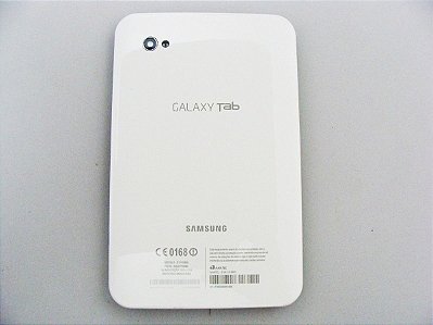 Tampa Traseira Carcaça Tablet Samsung GT P1010 Com aro Lateral Original Wifi