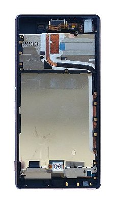 Frontal Lcd Touch Screen Celular Sony Z4 E6508 / Z3+ Plus E6533 5.2" Com Aro