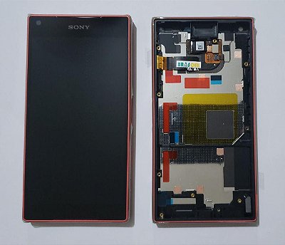 Frontal Lcd Display Touch Xperia Z5 Compact E5823 com Aro Lateral Original
