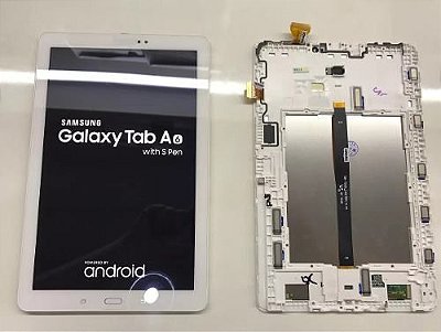 Display Lcd Touch Tab A 2016 Samsung Sm P585 T585 Retirado Original Usado Testado