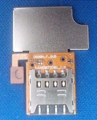 Flex slot chip card Celular Lg G3 Stylus  D690 / D690n  Original