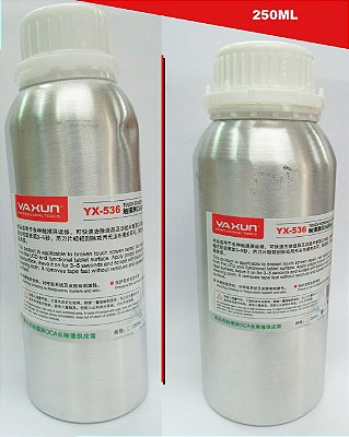 Removedor de Cola Oca Profissional  Yaxun YX 536 Alumínio 250ML