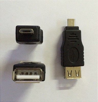 Adaptador Otg Micro Usb V8 Galaxy X Usb Fêmea 2.0