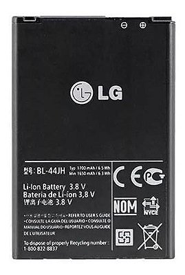 Bateria Celular Lg Bl 44jh E455 E450 P705 1700mah Original