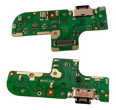 Placa Conector Dock Carga e Microfone Moto G9 Power Xt2091