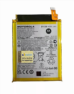 Bateria Celular Motorola Moto G60s Lk50 Nova Original