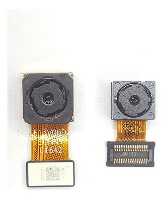 Câmeras Frontal E Traseira Compatível LG K10 LG K430 K410