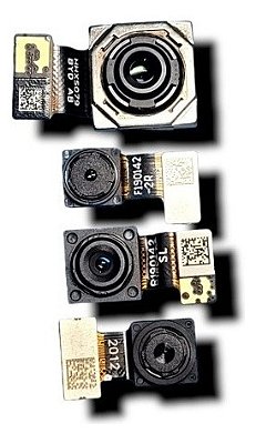 Kit 4 Câmeras Traseiras Compatíveis Com LG K61 Q630