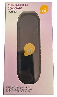 Modem 4g D-link Dwm-221 Preto Oi Desbloquedo / Sem Wifi