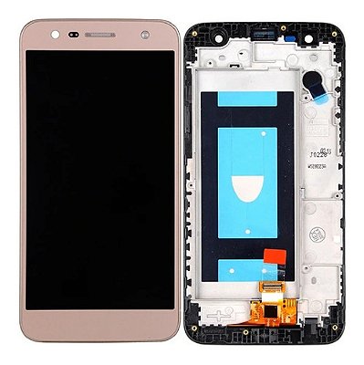 Tela Touch E Display Compatível LG K10 Power M320tv Dourado