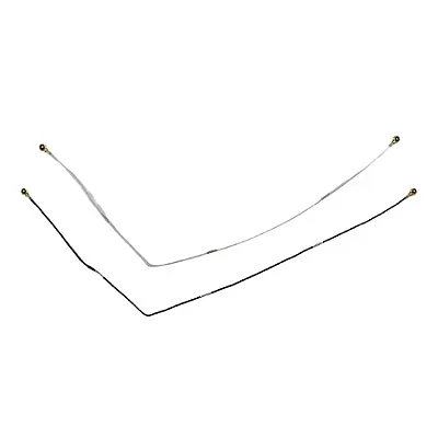 Antena de Rede Cabo Coaxial Par Branco e Preto Compatível LG K41s K410