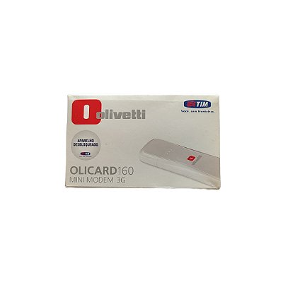 Mini Modem USB 3G Olivetti Olicard 160 – Desbloqueado para Todas as Operadoras