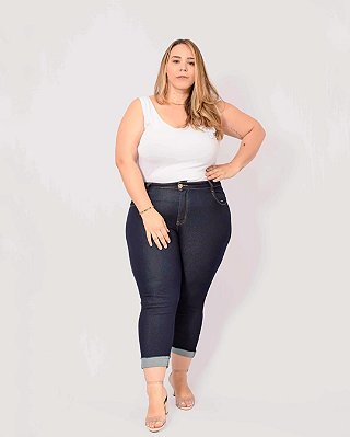 Calça jeans com elastano - Tamanho 46 e 52